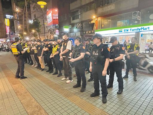 桃園 警力大動員 雷霆除暴豐收