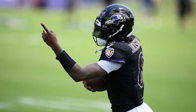 Lamar Jackson practices for the Ravens for the 2nd time since the start of training camp