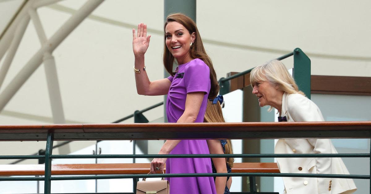 Kate Middleton Gets a Standing Ovation While Attending Wimbledon With Princess Charlotte Amid Cancer Battle: Watch