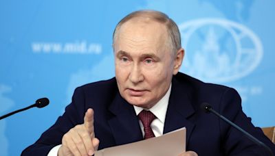 Putin offers peace talks if Kyiv's forces withdraw from annexed regions of Ukraine