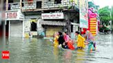 Heavy Rain Causes Chaos in Vadodara City, Hundreds Shifted | Vadodara News - Times of India