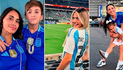 Del dulce posteo de Antonela a Messi al “último baile” de los Di María: el festejo de las parejas de los jugadores argentinos tras el triunfo ante Chile