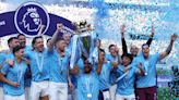 Soccer-Man City celebrate Premier League title with 1-0 win over Chelsea