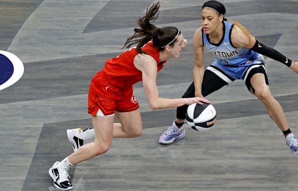 Chicago Sky coach responds to foul on Caitlin Clark by Chennedy Carter