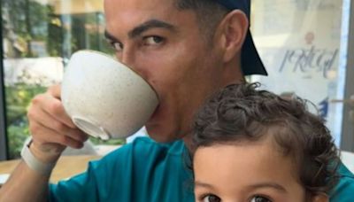 Semelhança entre Cristiano Ronaldo e filha caçula impressiona; confira | TNOnline