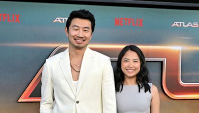 Simu Liu and Girlfriend Allison Hsu's Attend Premiere of Netflix's 'Atlas'