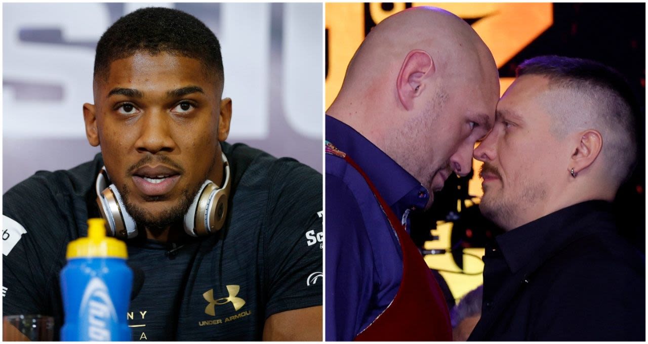 Anthony Joshua has made his official prediction for Tyson Fury vs Oleksandr Usyk