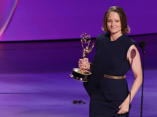 Jodie Foster wins her first-ever Emmy for 'True Detective: Night Country'