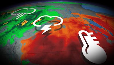 Intense heat moves east on the Prairies as rain helps fire-stricken Alberta