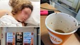 Airline worker claims she went blind, almost died after drinking bug-infested airport coffee — and was offered 50 cent refund: report