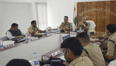 Tripura DGP reviews Law & Order ahead of Panchayat polls | Agartala News - Times of India