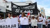 "No a la minería, sí al agro", gritan en la región más golpeada por la crisis en Panamá