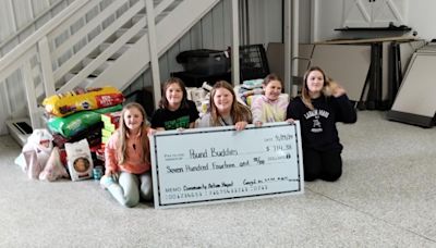 4th grade students at Reeths-Puffer Elementary raise money for Pound Buddies