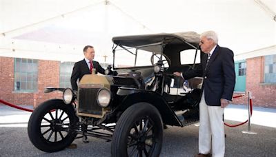 Henry Ford gave a 1916 Model T to friend Thomas Edison. American Dream has it on display