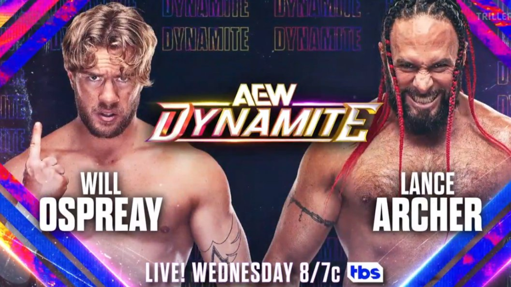 Will Ospreay vs. Lance Archer Announced For 7/31 AEW Dynamite, Updated Card