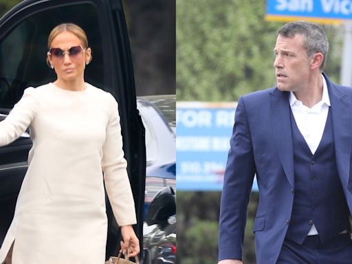 Jennifer Lopez y Ben Affleck acuden a la graduación del hijo del actor pero mantienen las distancias