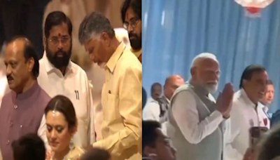 PM Modi To Chirag Paswan: Politicians Who Attended Anant-Radhika's 'Shubh Aashirwad' Ceremony