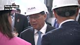 China’s Li Visits Lithium Hydroxide Plant in Perth