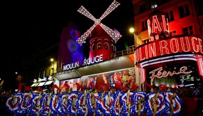 Moulin Rouge windmill restored after collapse - in time for Olympics