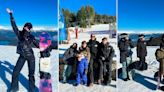 Muñecos de nieve, snowboarding y abrigos: así fueron las vacaciones de Pampita y su familia