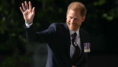 Prince Harry Steps Out in London for Invictus Games Service as Royal Family Attends a Different Event Just Miles Away