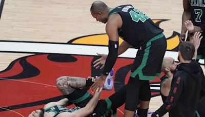 NBA》綠衫軍滅火聽牌 阿德巴約惡性犯規險些弄傷塔圖 - 籃球