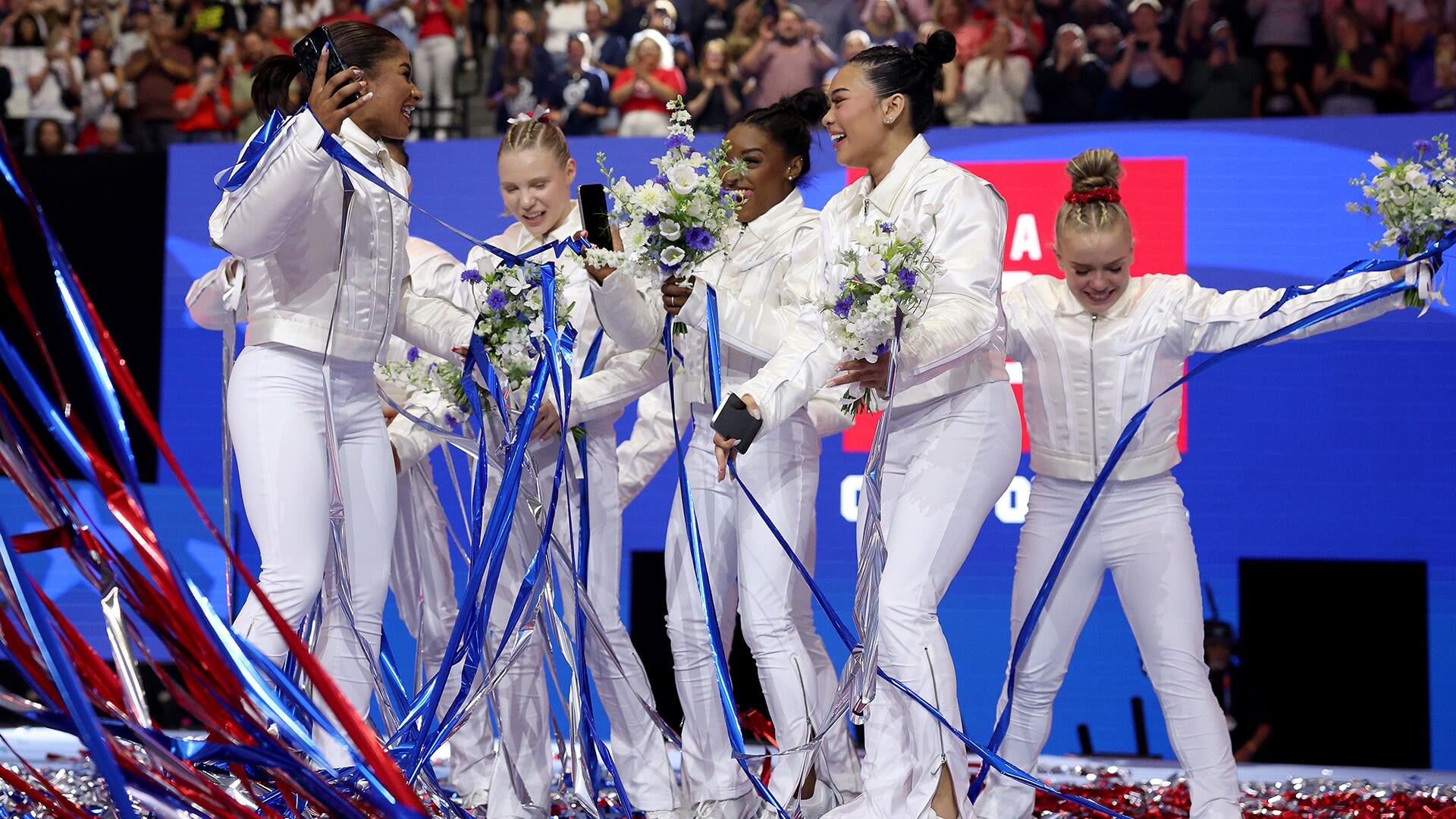 U.S. Olympic women's gymnastics team sets out for its 'redemption tour'