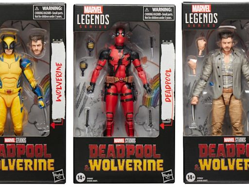 Deadpool & Wolverine Marvel Legends Figures Are Here For Real This Time