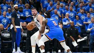 Doncic scores 29 points as Mavericks top Thunder 119-110 to tie series at 1-1