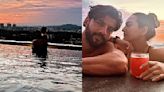 PHOTOS: Zaheer Iqbal Holds Wifey Sonakshi Sinha Close As They Enjoy Pool Time On Romantic Honeymoon