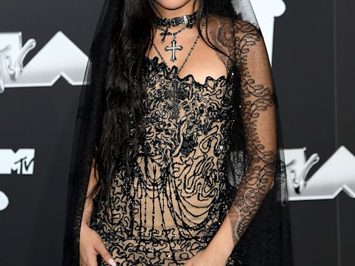 Camila Cabello Returns to Signature Black Hair During Appearance at 2024 MTV Video Music Awards