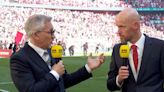 Ten Hag calls out Lineker to his face in spiky BBC chat after Man Utd FA Cup win