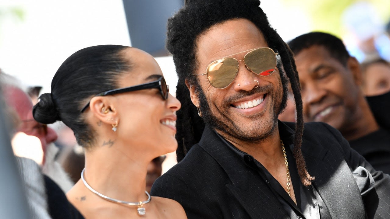 Lenny Kravitz on How He's Feeling About Walking Daughter Zoë Down The Aisle During Wedding to Channing Tatum