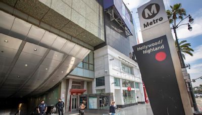 Pedestrian seriously injured after being struck by L.A. Metro train in Hollywood