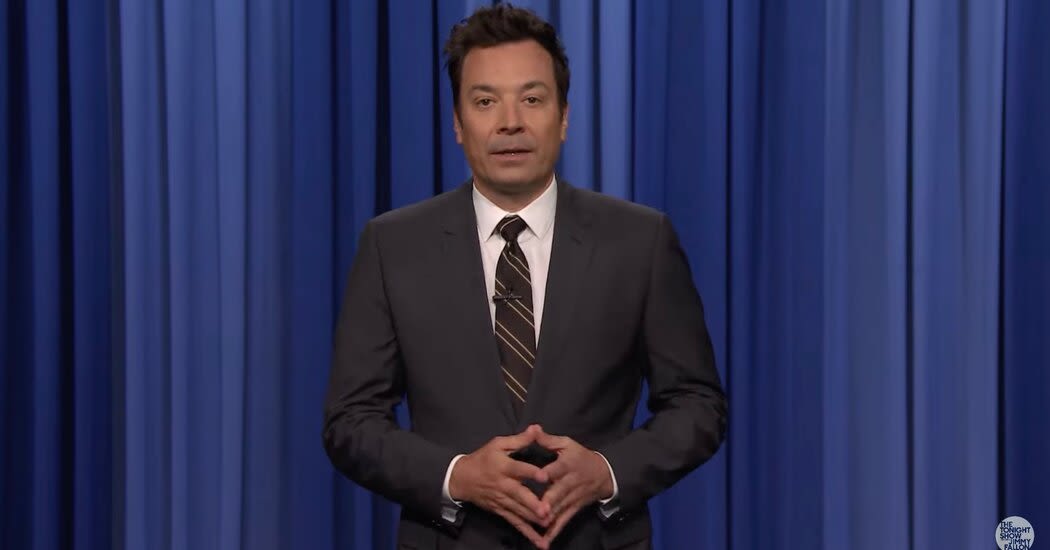 Jimmy Fallon Teases Trump for His Criteria for a Running Mate