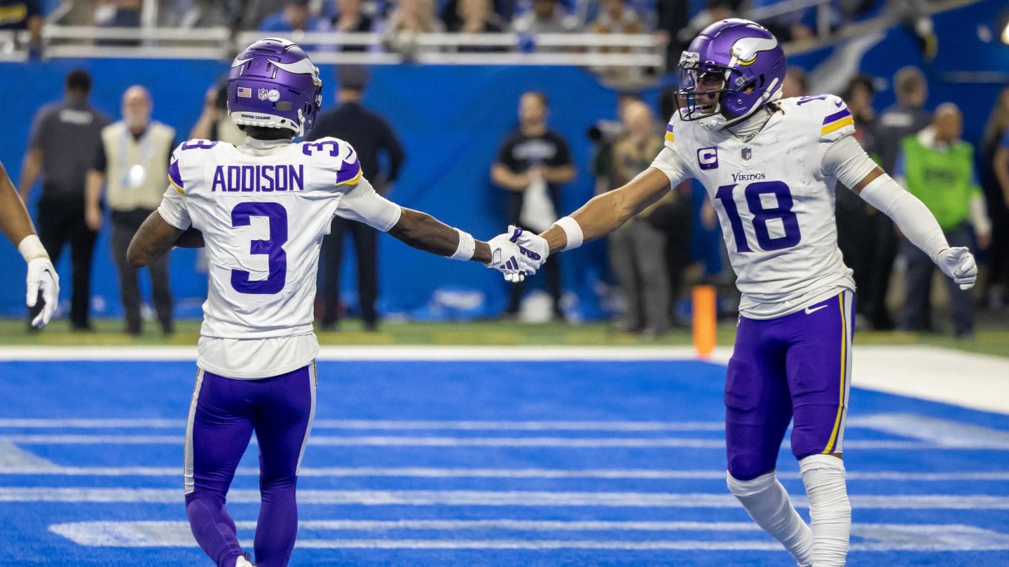 Insider ranks NFL skill position combos: Vikings 'would be No. 1' if healthy