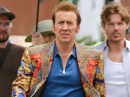 Nicolas Cage Films in L.A., Plus Lana Del Rey, Nicole Ari Parker and More