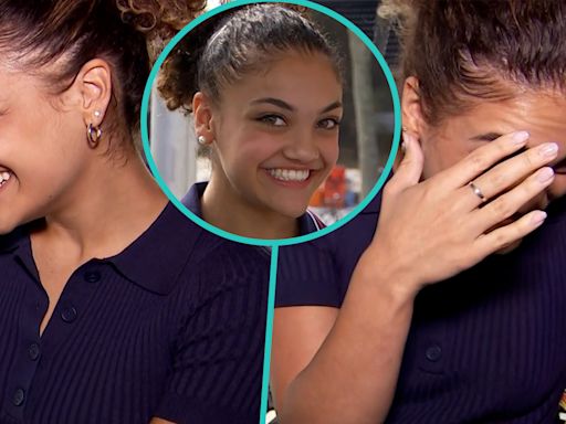 Laurie Hernandez Has Adorable Reaction To Team USA Olympics Throwback Video | Access