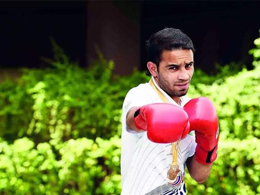 Boxer Amit Panghal clinches Paris Olympics spot | Boxing News - Times of India