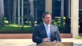 DeSantis' University of Florida press conference met with chanting pro-Palestinian protesters