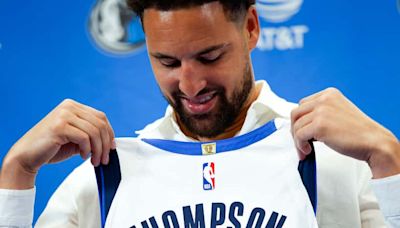 How Kyrie Irving, Luka Doncic welcomed Klay Thompson to Mavs: ‘He inspired me’