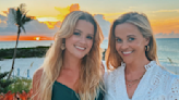 Reese Witherspoon and Daughter Ava Twin in Beachy Dresses During Tropical Getaway