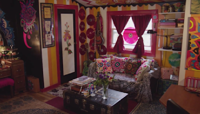 My Unique House: This house is decked out in mind-blowing psychedelic prints