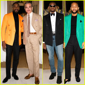 Chris Pine, Colman Domingo & More Stars Attend Ralph Lauren Dinner in Milan