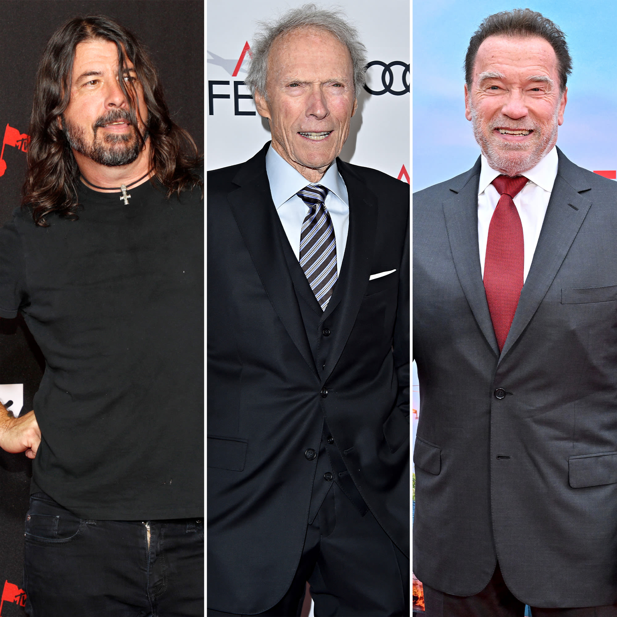 Celebrity Dads Who Welcomed Kids Outside of Their Relationships: Dave Grohl, Clint Eastwood and More