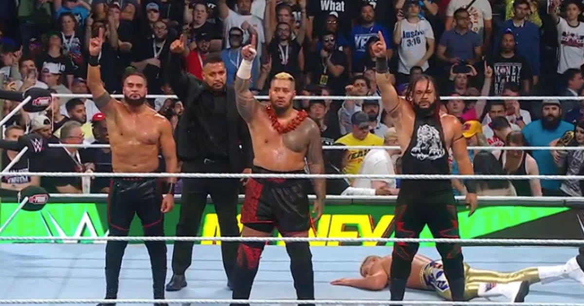 WWE's Solo Sikoa Pins Cody Rhodes for Bloodline Win at Money in the Bank