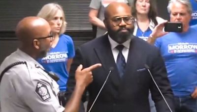 Watch: 'Book banning pastor' handcuffed during meltdown at NC school board meeting