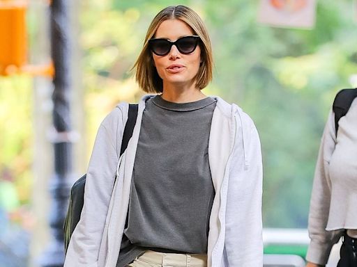 Jessica Biel looks low-key as she heads home after filming in NYC