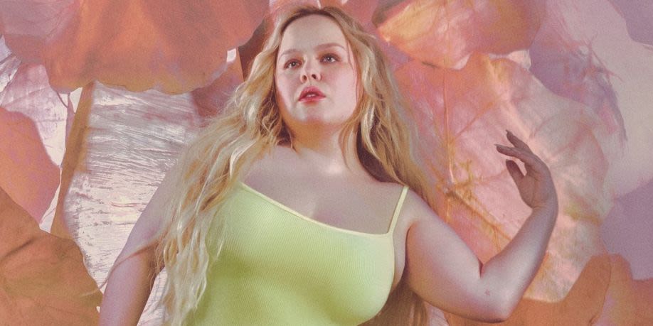 Nicola Coughlan is a Renaissance work of art modelling a figure-hugging tank dress