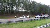 Small plane makes emergency landing on US-1 in Chatham County, NCSHP confirms
